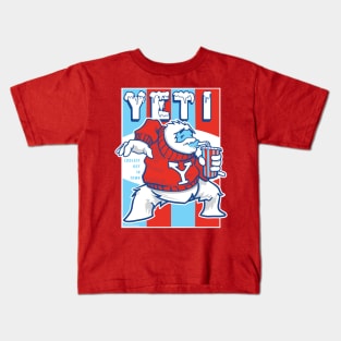 Yeti - coolest guy in town Kids T-Shirt